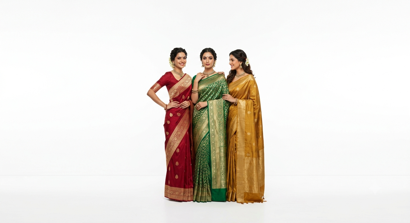 Shruthi's Choice — Saree campaign